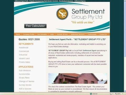 Photo: Settlement Group Pty Ltd